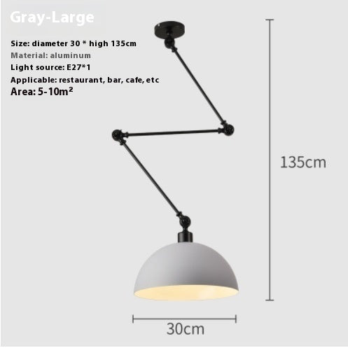 Collapsible Single-head Droplight