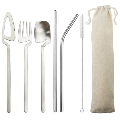 7-Piece Portable Cutlery Set