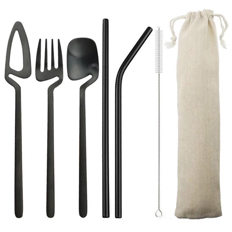 7-Piece Portable Cutlery Set