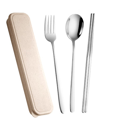 Portable cutlery set