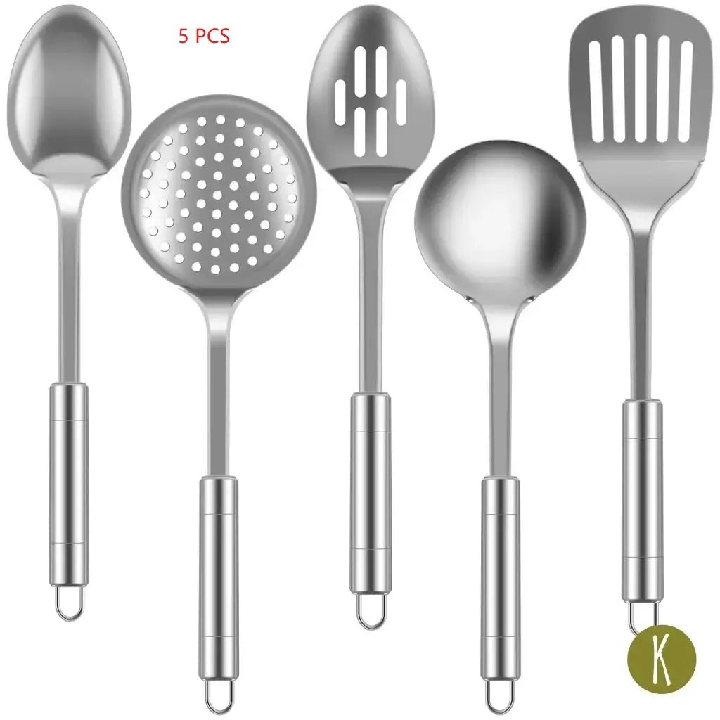 Stainless Steel Kitchen Cooking Spoon