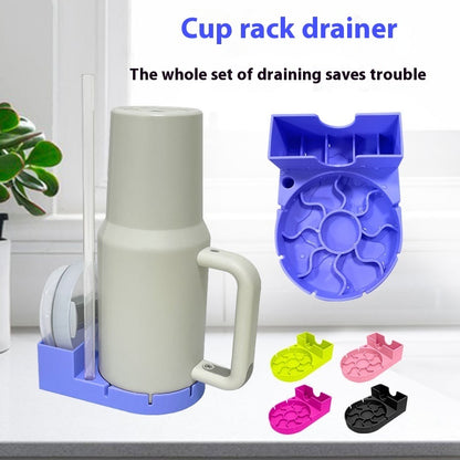 Cup Silicone Drainboard Storage Rack