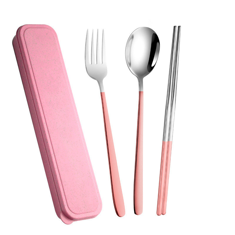 Portable cutlery set