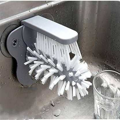 Glass Bottle Washing Brush Cup