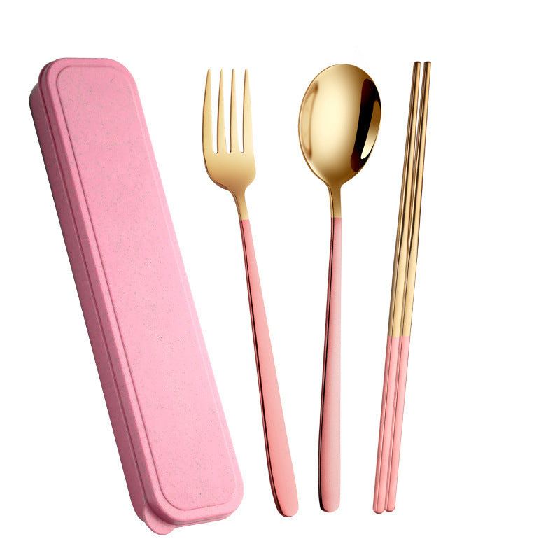 Portable cutlery set