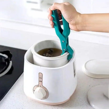 Plastic Hot Plate Tongs and Pot Holder