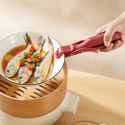 Plastic Hot Plate Tongs and Pot Holder