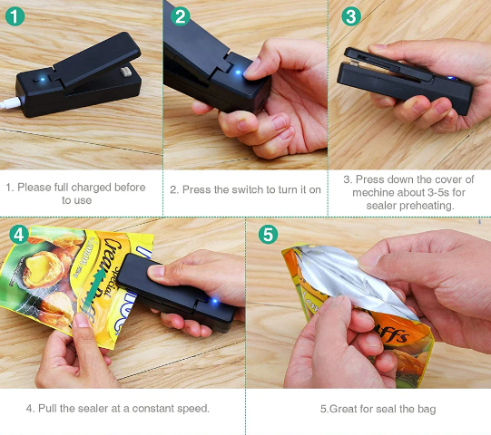 Cutting Bags Knife for Food Storage